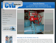 Tablet Screenshot of cvltech.com